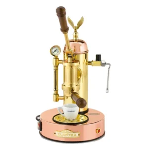 Elektra Micro Casa Leva Espresso machine copper and brass